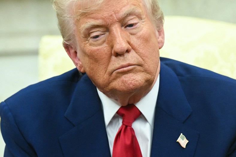 Donald Trump, Washington, April 2025.
