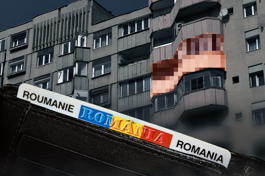 Homeless identity card. Graphics: Ion Mateș / Hotnews. Photo: Shutterstock