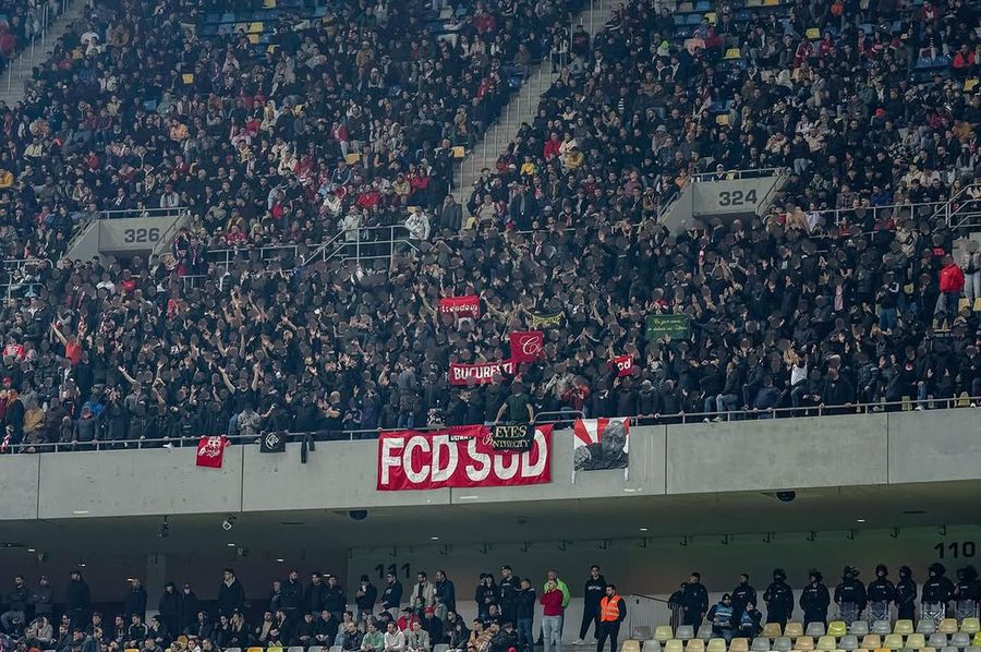 Boicot at Dinamo - CFR »Dynamovist brigade who refused to enter the stadium: