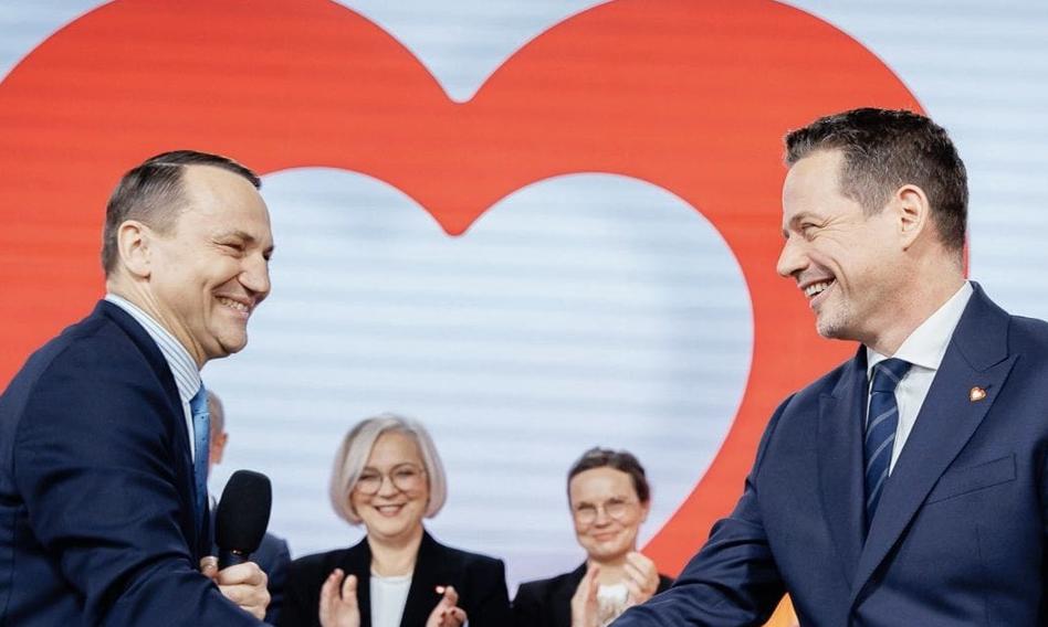 So Rafał Trzaskowski. Sikorski: Poland needs a other president than before