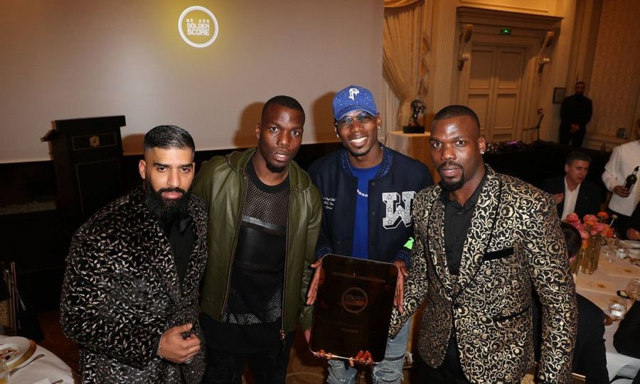 Paul Pogba, with a cap, and his brothers Paul Pogba's disturbing disclosures: