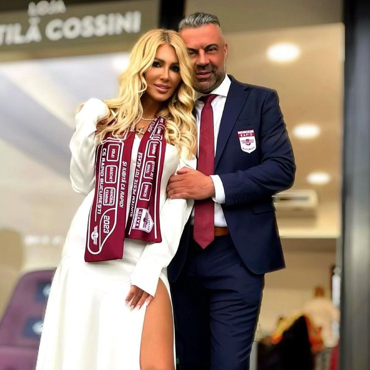 Bogdan Vasiliu and Alina Petre. Photo: Instagram @alina_petre75