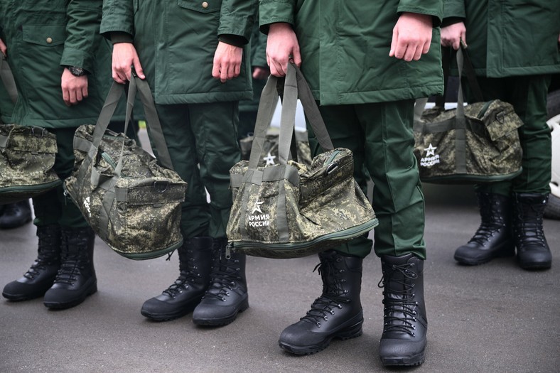 Russians in the Conscript Center, Moscow, October 2024, Related photo