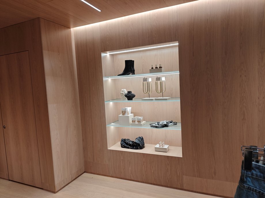 Interior of the H&M flagship store