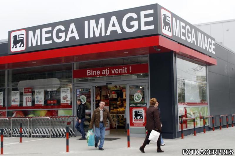 Mega Image store, photo: Agerpres
