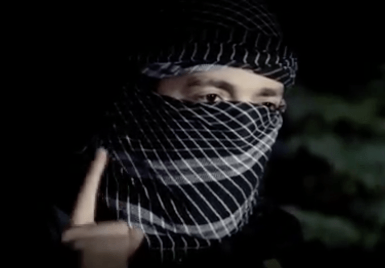 Fighter from Islamic State, photo: YouTube capture