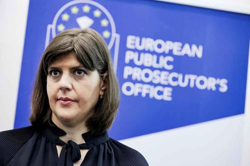 Laura Codruta Kovesi at EPPO, photo: Kenzo Tribouillard / AFP / Profimedia Images