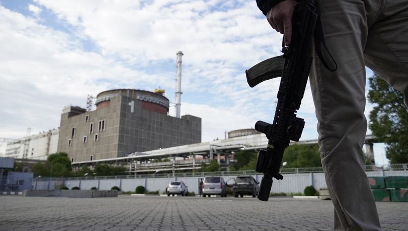 Nuclear power station from Zaporojie, photo: Stringer / AFP / Profimedia