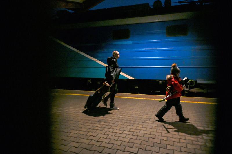 Refugee child from Ukraine, photo: Artur Widak / Nurphoto / Shutterstock Editorial / Profimedia