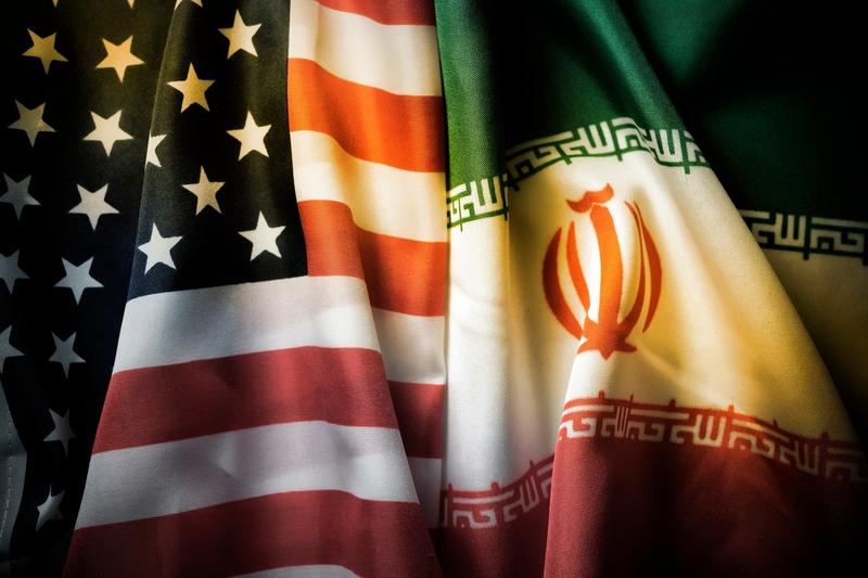 Flags Iran and US, photo: Bildagentur-Online / Ohde / Alamy / Alamy / Profimedia