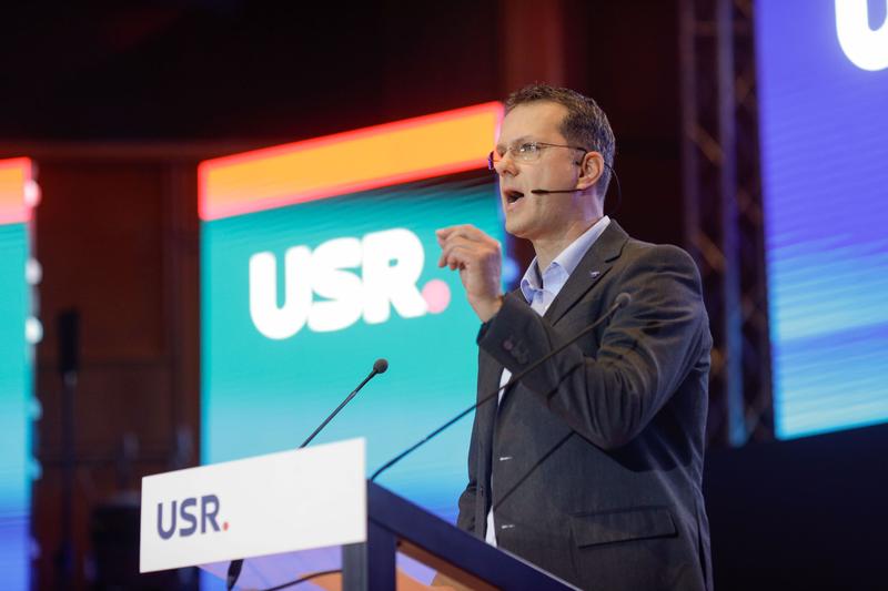 Ionuț Mosteanu, USR vice president, photo: Inquam Photos / George Călin