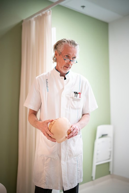 Prof. dr Bas Bloem w Radboud University Medical Center w Nijmegen, Holandia