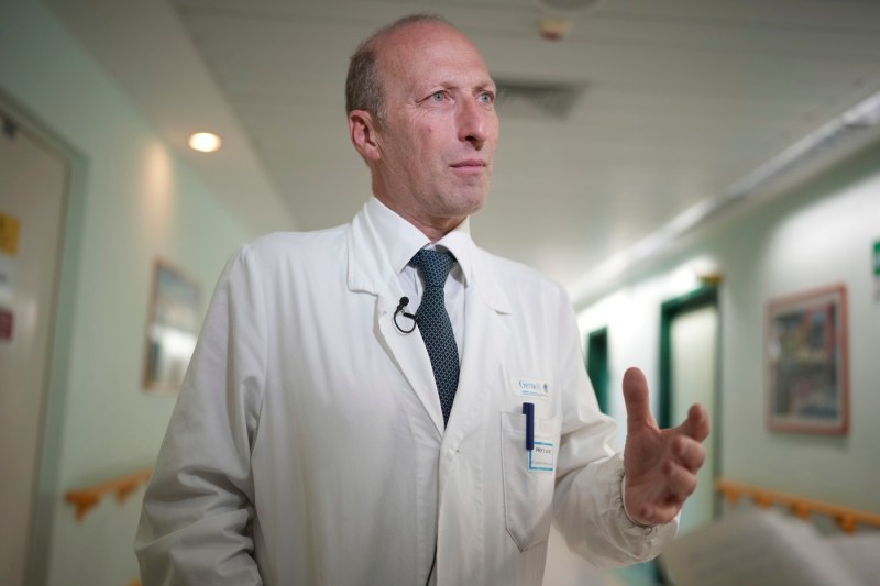 Sergio Alfieri, Pope Francis's doctor: 