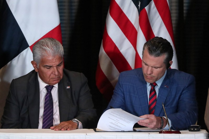 Panama, I agree with the US on the development of US military near the channel