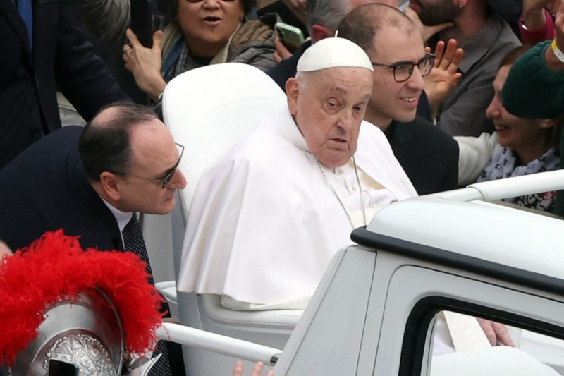 The last words of Pope Francis before he died, revealed by the Vatican