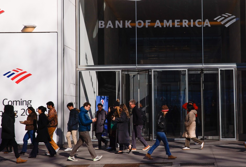 Bank of America Branch in New York