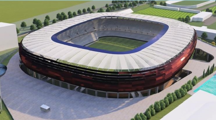 Photo: Facebook / new Dinamo stadium