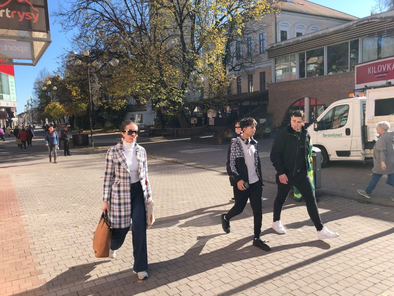 The promenade in Slovak Poprad. It is, among others, in this, 45 km from the border with Poland, the city of the Tatra Mountains, we talked with the inhabitants of Slovakia