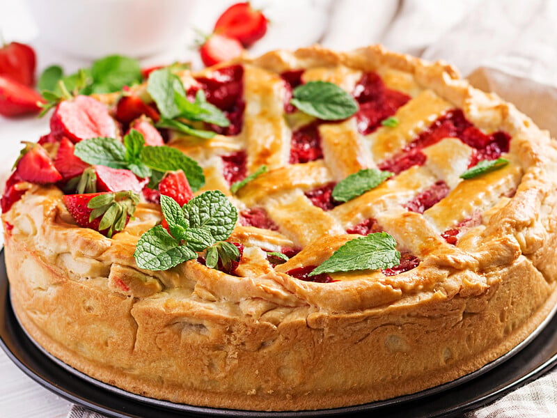 Add it to the dough - and the pie will turn out to be very tender and with a crispy crust. Simple recipe