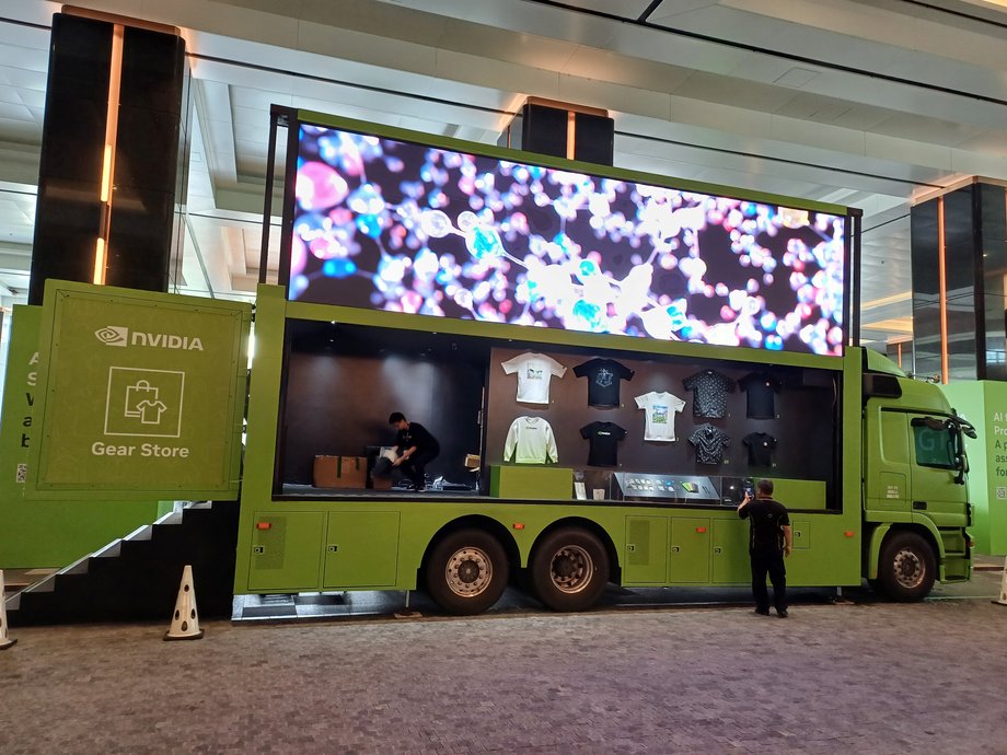Mobile Nvidia gadget store