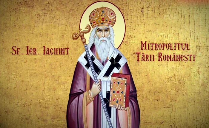 Saint Iachint, the first metropolitan of the Romanian Country Photo: ziarullumina.ro