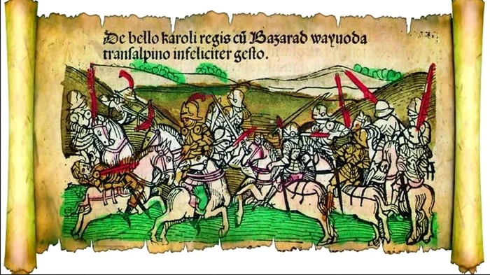 Basarab I returned a brilliant victory at Posada Photo Historia