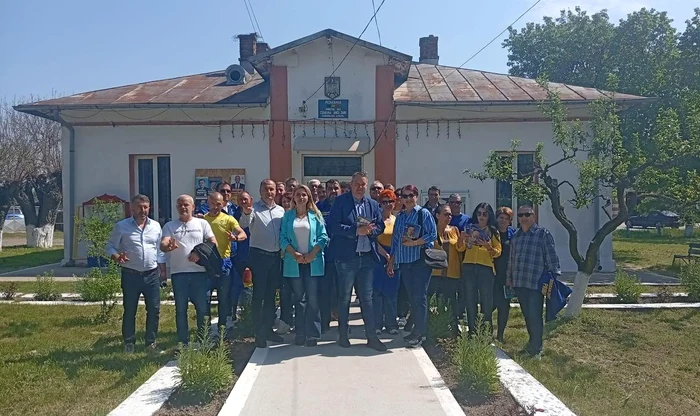 PNL Olt leaders focused on Iancu Jianu, where in 2024 they lost the photo choices: FB/PNL