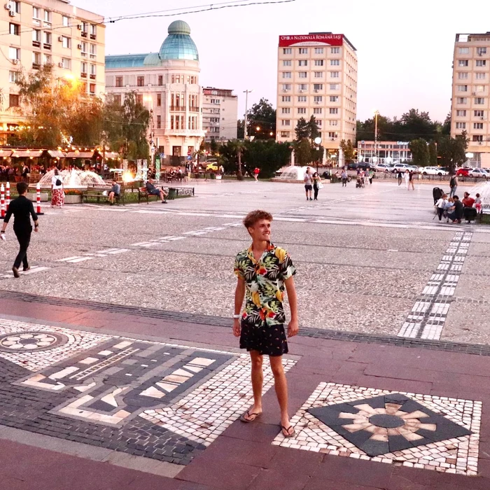 Luca Pferdmeges to Iași in 2021 Photo Facebook