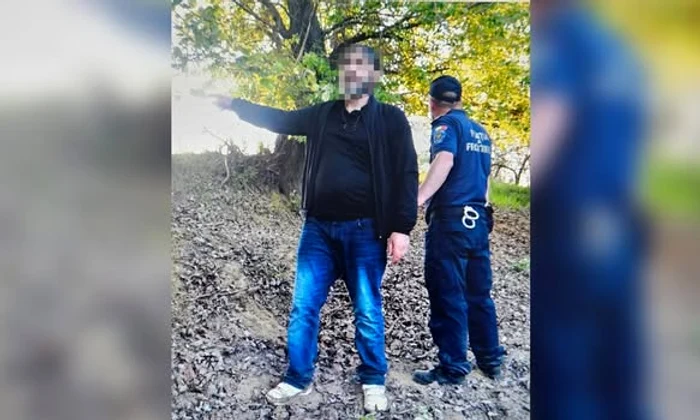 The Armenian passed the Prut, but was caught by the Border Police. Photo Facebook ITPF Iasi