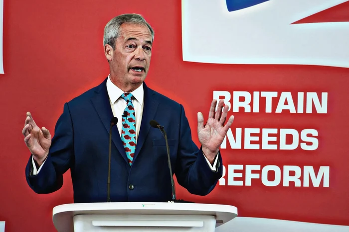 Nigel Farage, the UK reform leader