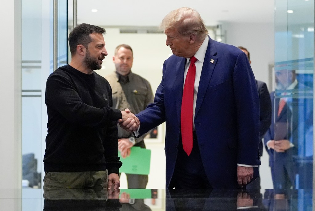 Donald Trump has met with Ukrainian President Volodimir Zelenski / Photo Julia Demaree Nikhinson / AP / Profimedia