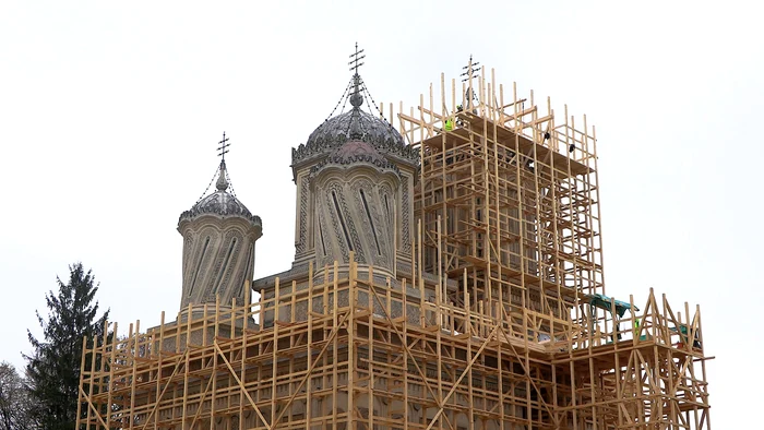 The rehabilitation of the Curtea de Argeș Monastery will be completed in 2028 photo Cristian Gheorghe
