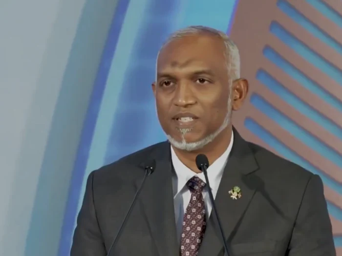 Mohamed Muizzu, President of the Republic of Maldives/Photo: X Video Capture 