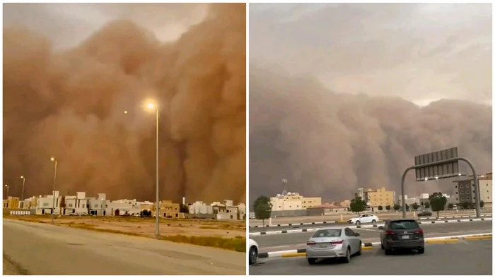 The storms will continue by the middle of the week. Photo: X / @Falmataah1