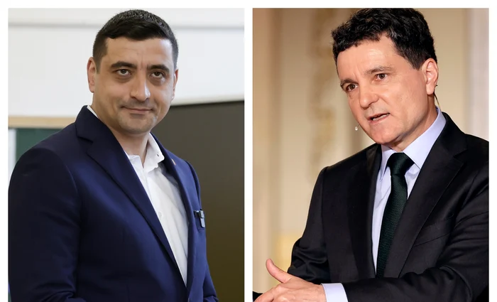 George Simion and Nicușor Dan Photo: Colaj Adevărul