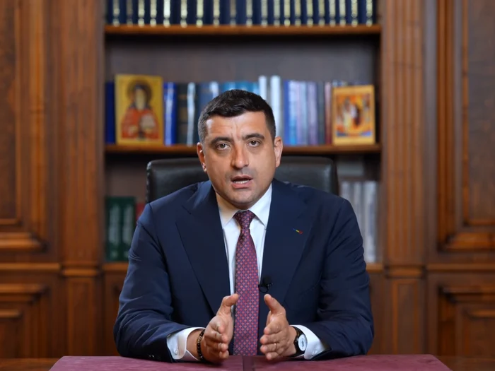 George Simion will nominate Călin Georgescu for the position of Prime Minister Photo: Facebook