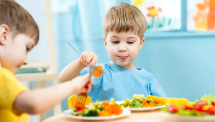 Children at kindergarten