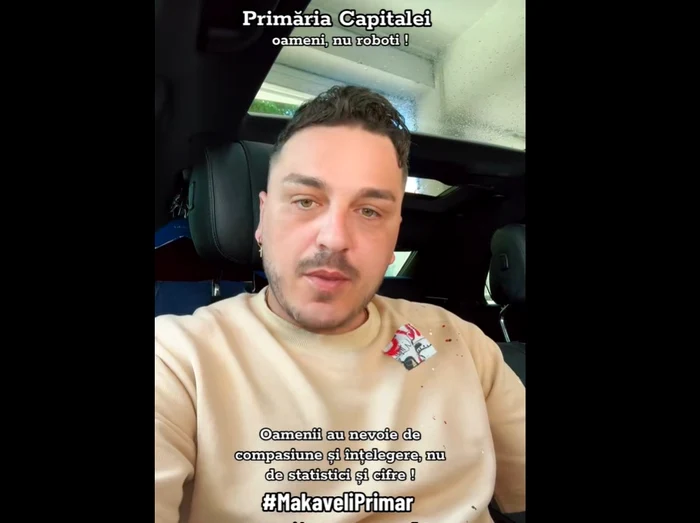 Makaveli wants to the Capital City Hall: Tiktok video capture