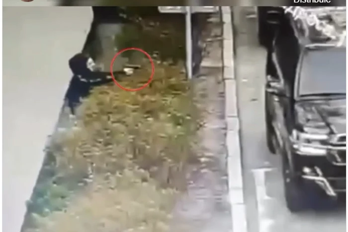The so-called doctor's shooting. PHOTO Facebook video capture