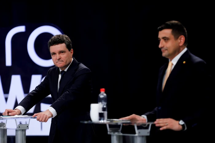 The two candidates have supported their economic photo measures inquam Photos Mădălina Norocea
