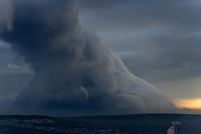 Cloud of tornado at Cluj Photo Archive