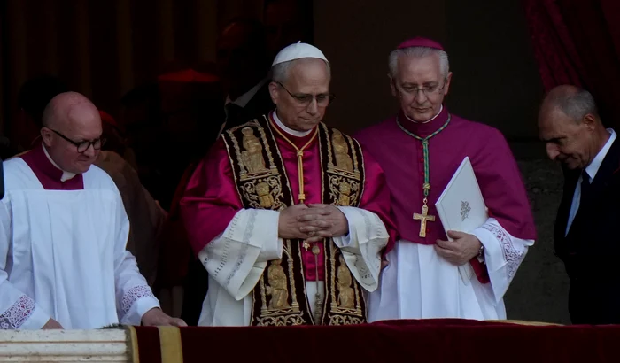 Pope Leon XIV speaks the first Sunday PHOTO Prayer: Profimedia