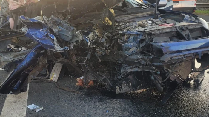 A woman died in the accident and two photo people were injured: IPJ Sibiu