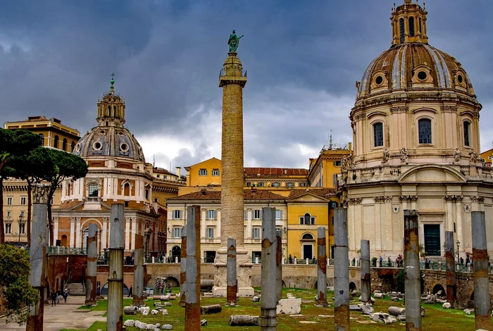 Trajan's Column in Rome Pixabay