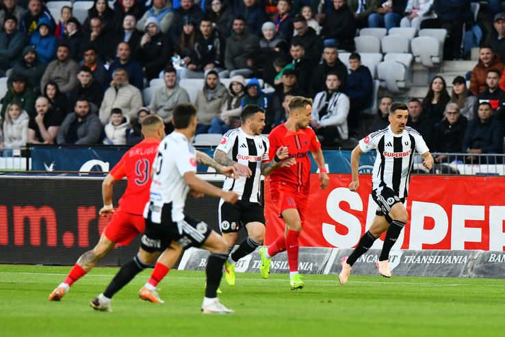 U Cluj - FCSB, images during the match/ photo: Cristi Preda (GSP)