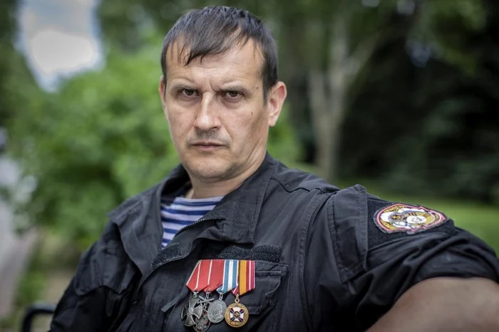 Russian officer Ivan Potrakovski Photo: Dialog