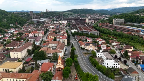 The city of Reșița, Aerial Pictures Photo Daniel Guță Adevărul (34) JPG