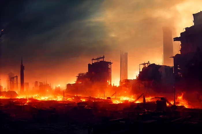 War area in case of a nuclear disaster photo shutterstock 