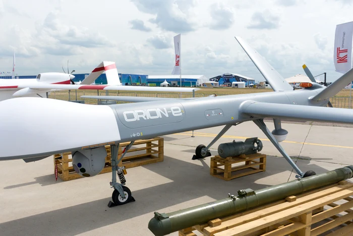 Ukrainians have identified a rocket that can be launched from a shutterstock photo drone