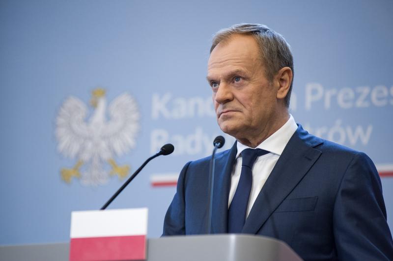Donald Tusk, photo: Attila Husejnow / Zuma Press / Profimedia